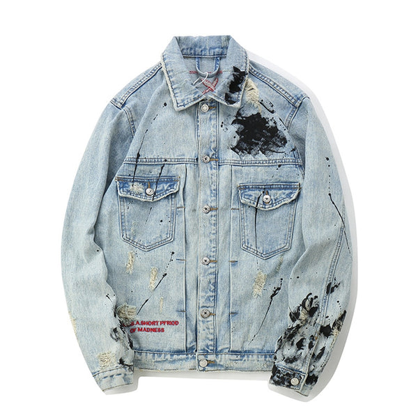 Graffiti Denim Jacket