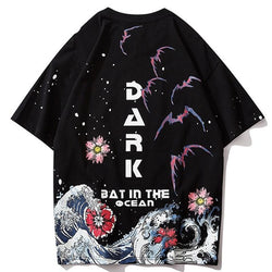 Dark Bat in the Ocean T-shirt