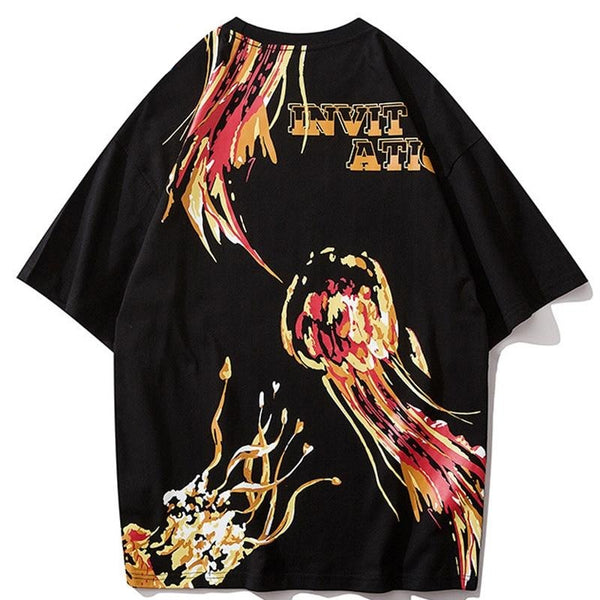 Harajuku Painting T-shirt