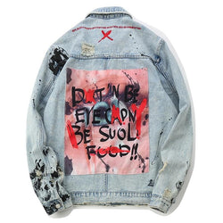 Graffiti Denim Jacket