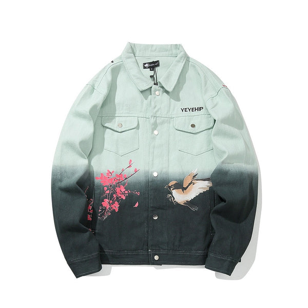 Sakura Denim Jacket