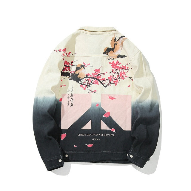 Sakura Denim Jacket