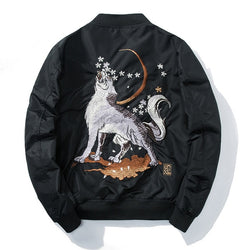 Wolf Bomber Jacket