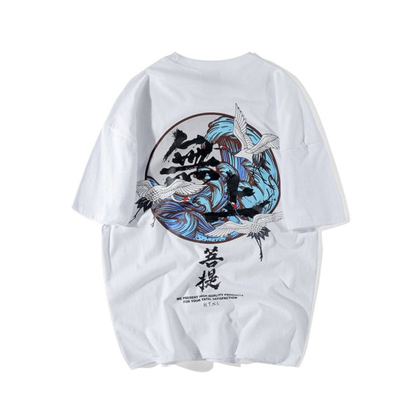 Crane Print T-shirt