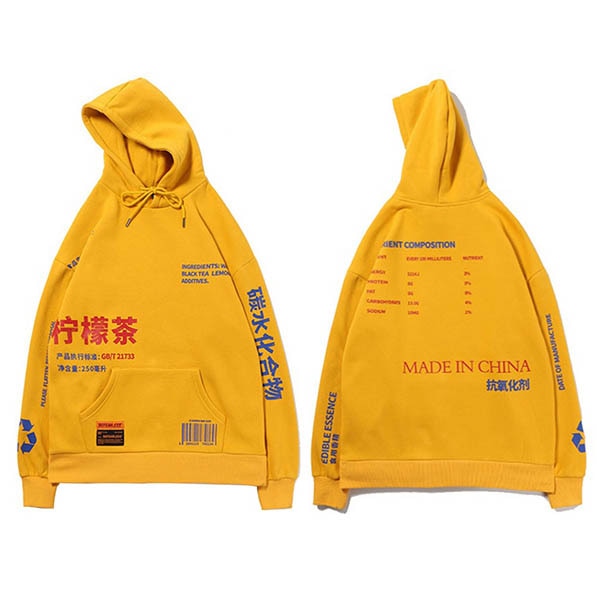 Chinese Symbols Hoodie