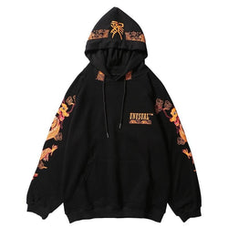 Chinese Dragon Print Hoodie