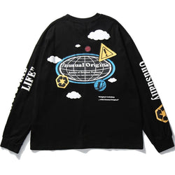 World Print Sweatshirt