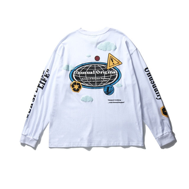 World Print Sweatshirt