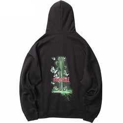 Cactus Print Hoodie