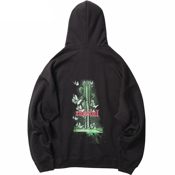 Cactus Print Hoodie