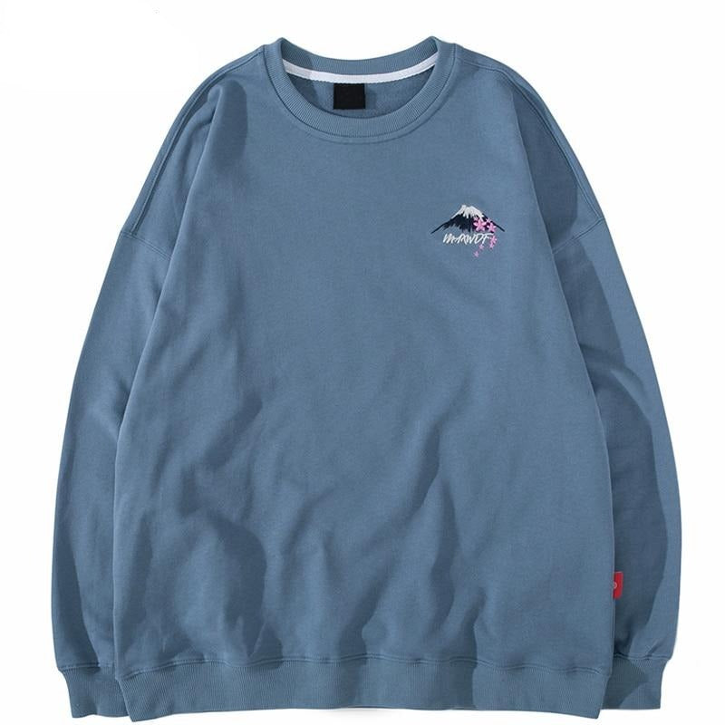 Crane Japanese Sakura Sweatshirt