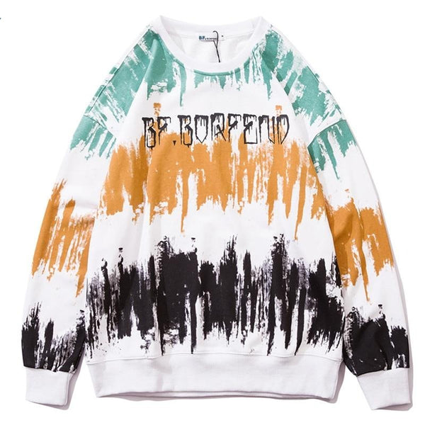 Creative Print Sweatshirt