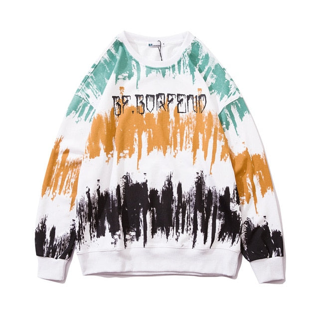 Creative Print Sweatshirt