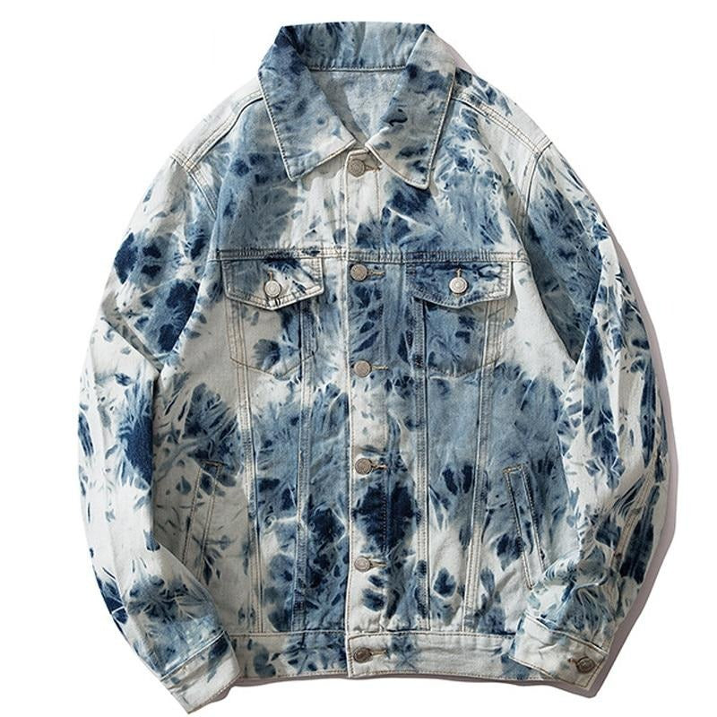 Tie Dye Denim Jacket