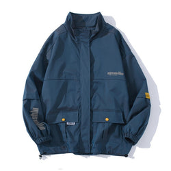 Multi-pocket Windbreaker Jacket