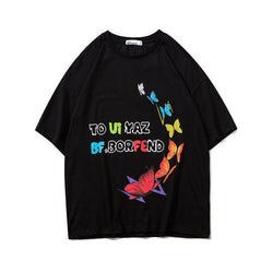 Butterfly Print T-shirt