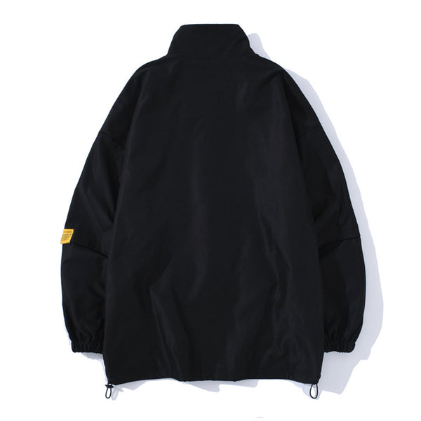 Multi-pocket Windbreaker Jacket